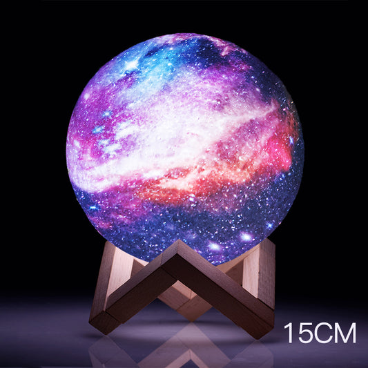 3D Moon Lamp - 16 Colors with Remote & Touch Control